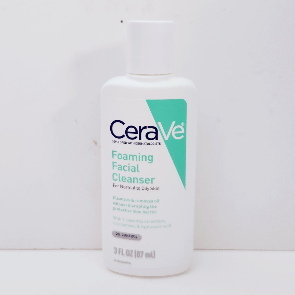 ⭐4/$15 CeraVe Foaming Facial Cleanser